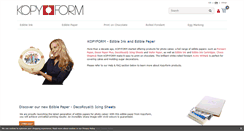 Desktop Screenshot of kopyform.com
